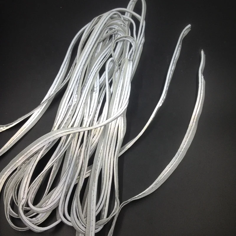 High Visibility Silver Reflective Piping for Bags,Garments