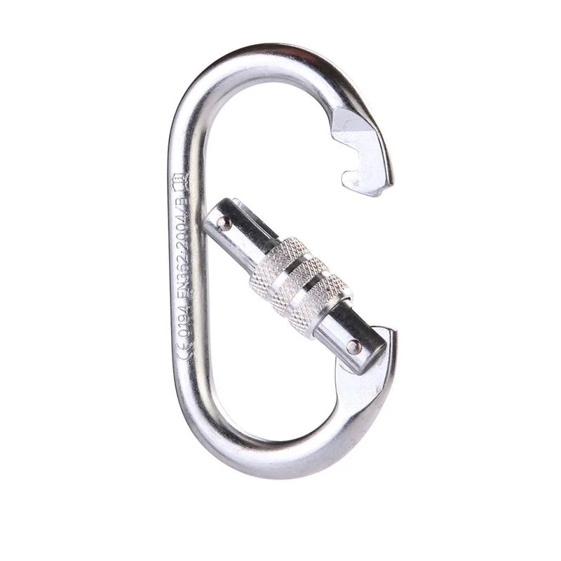 High strength Alloy steel 2500kgs carabiner for climbing