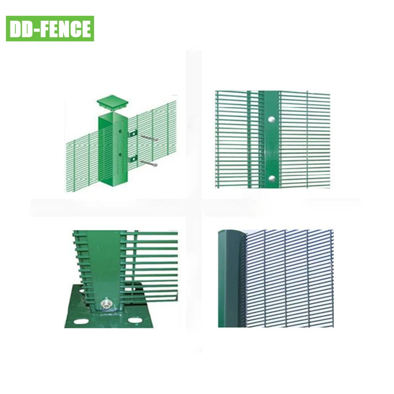 Дешевый новый дизайн надежная стена 3D Оцинкованная железная сварная сетка высокобезопасные ограждения 358 ограждение против подъема