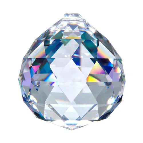 Crystal Faced Ball Shining Ornaments for Home Decoration or Curtain Decor