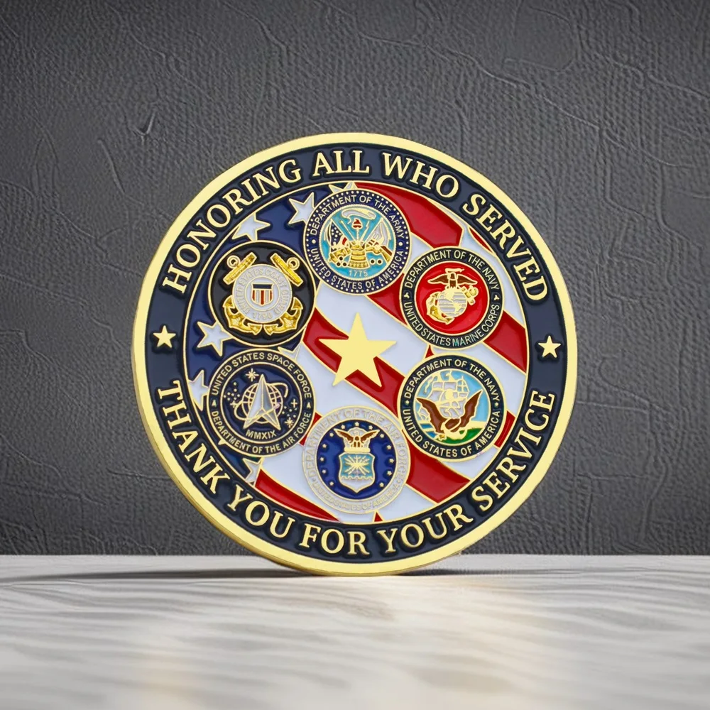 Hot sale Custom 2 Sided Logo Silver Metal Coin