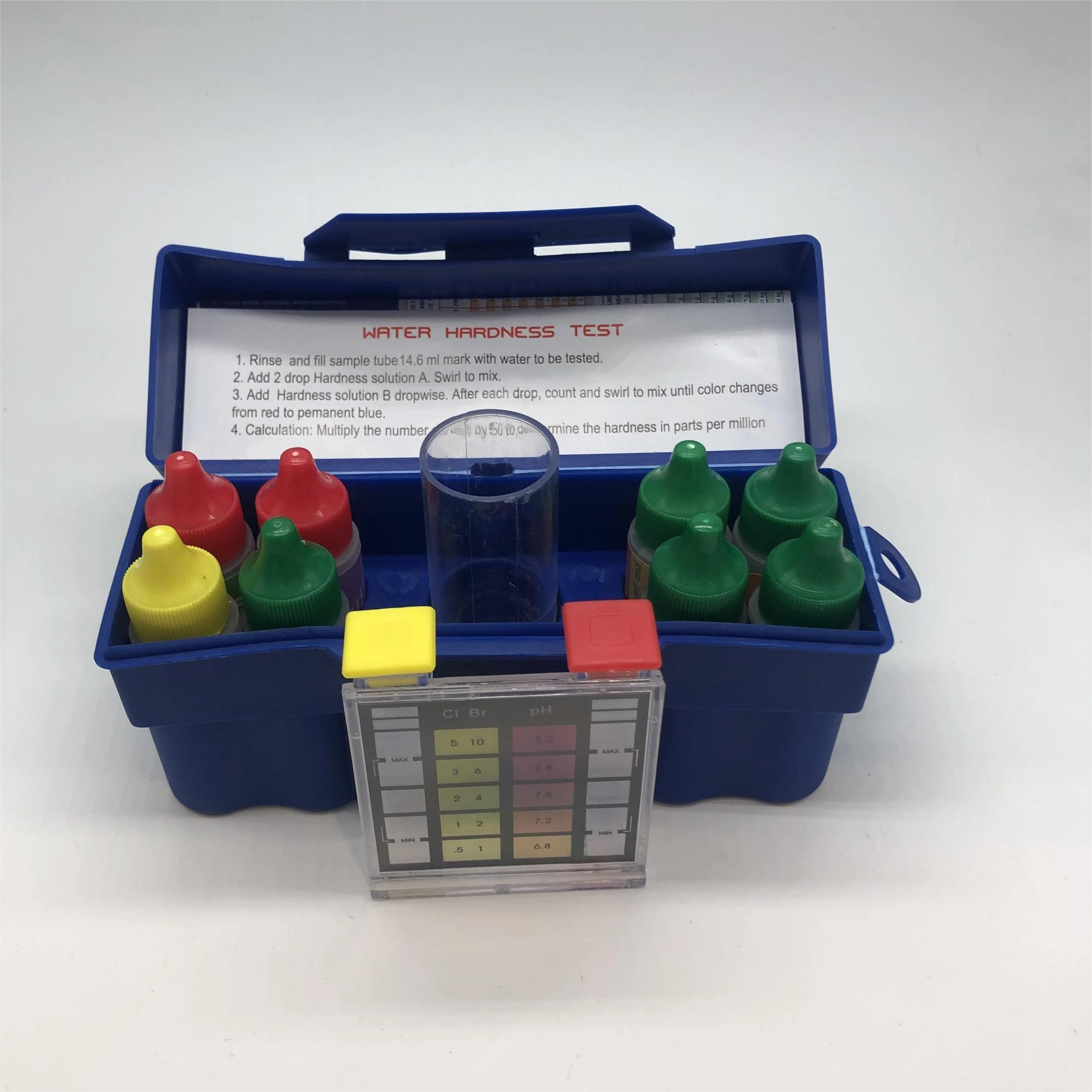 6 in 1 swimming test kit total chlorine