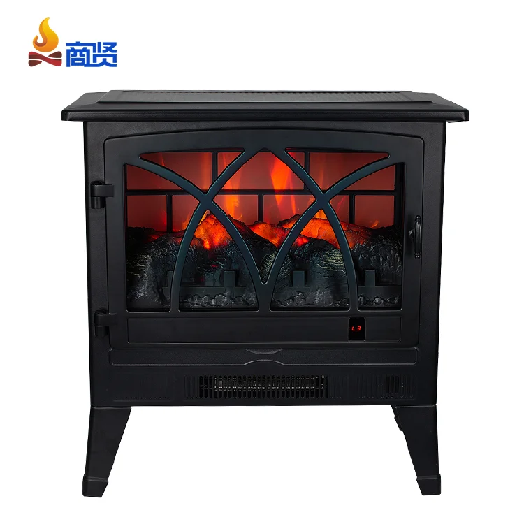 Wholesale Cheap Indoor Decor Flame 1400w Electric Fireplaces Heater