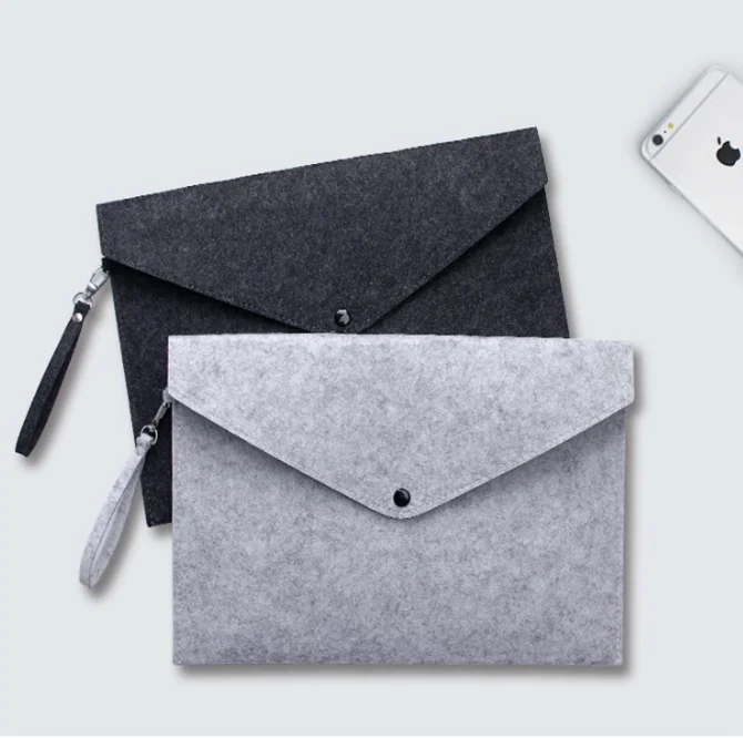 New style Leather A4 File Folder Document Holder Waterproof Portfolio Envelope Folder Case