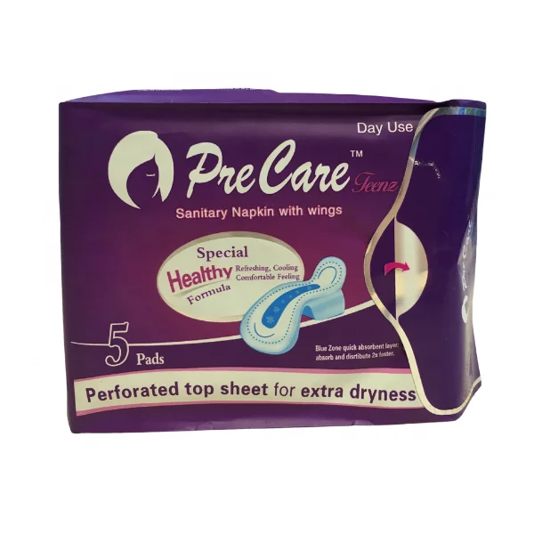 Women Night Use Cotton Surface Pads Feminine Wholesale Ladies Sanitary for