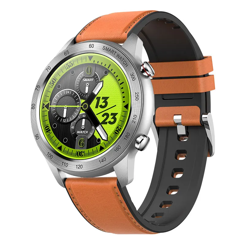 Dropshipping MX5 1.3 inch touch screen music player IP68 waterproof blood pressure blood oxygen record DIY dial smart watch