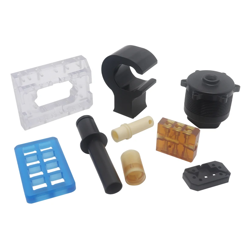 Пластиковые акриловые детали изготовленные на заказ точная обработка ЧПУ Черный POM UHMW акриловый нейлон ПВХ ПТФЭ ПММА запчасти производитель