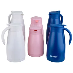 750ml Custom Logo & Color New Multifunctional Metal stainless pot handgrip Travel coffee pot