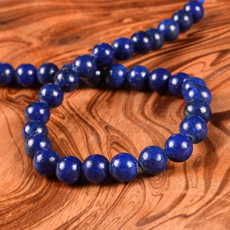 Natural stone beads strand factory direct wholesale loose customize lapis lazuli