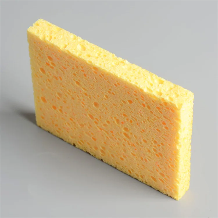 Manufacture Price Kitchen Essential Sponge Eco-Friendly Cleaning Sponge Biodegradable Cellulose Sponge Manufacturer