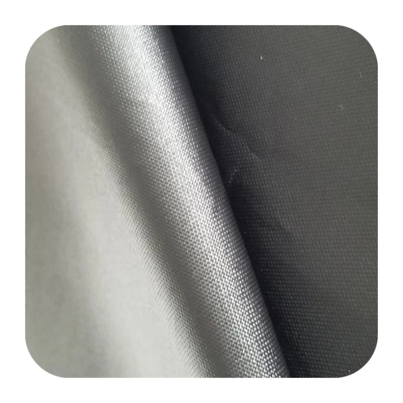 SX10/OUORO 100% solution dyed polyester oxford 400D PU coating fabric for raincoat and tent