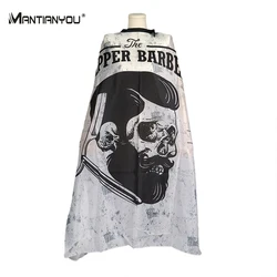 High quality professional printed polyester waterproof haircut hair salon hairdressing barber capes