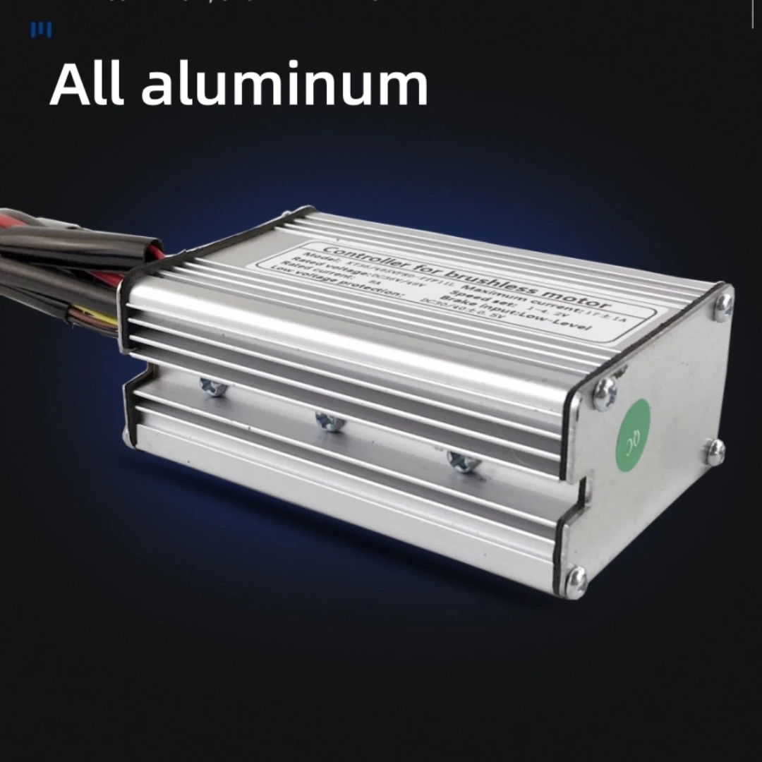 36V 48V Mountain Ebike e-Scooter Electric Spare Parts Kunteng KT-17A 350W Sine Wave Controller with Waterproof Plug