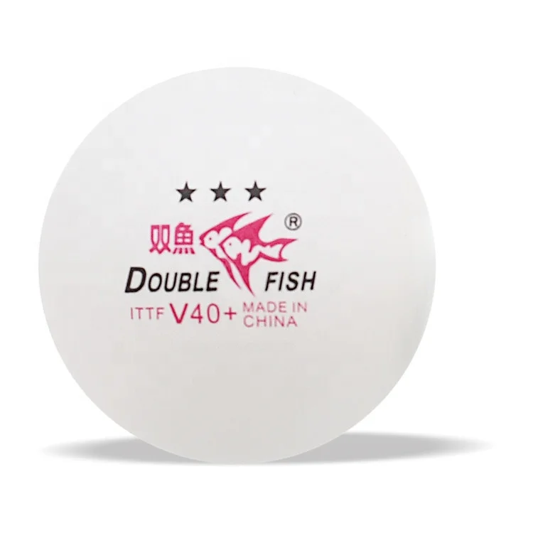  Doublefish ABS профессиональный V40 + 3 знака после звезда пластиковая ручка пинг понг мяч для тренировок настольного