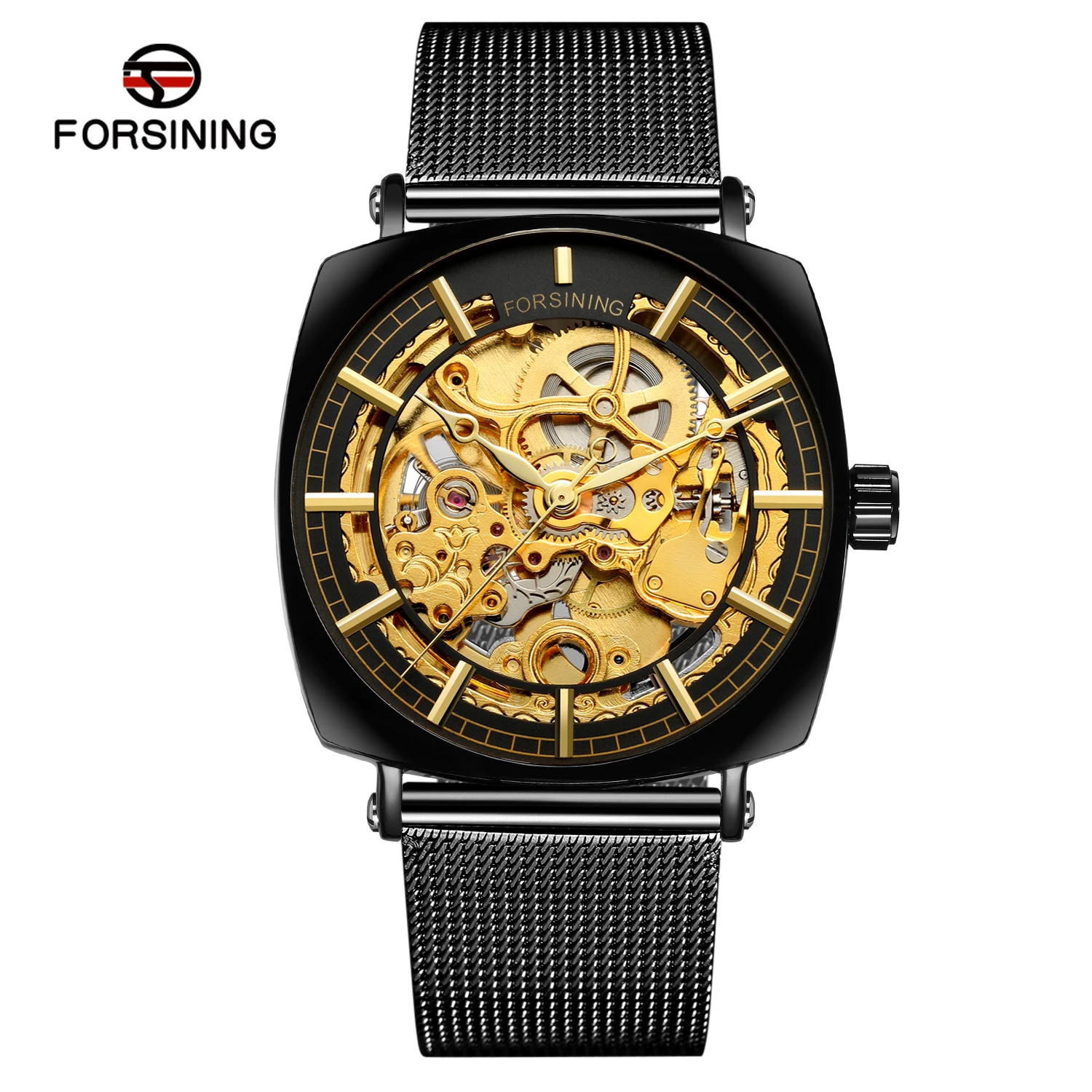 FORSINING 2024 Latest 3ATM Water Resistant Automatic relojes hombre China Wholesale Mens Watches