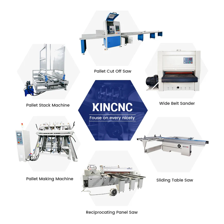 KINCNC Hot Sale Heavy Duty Woodworking Four-Sided Planer 4 Side Moulder For Wood