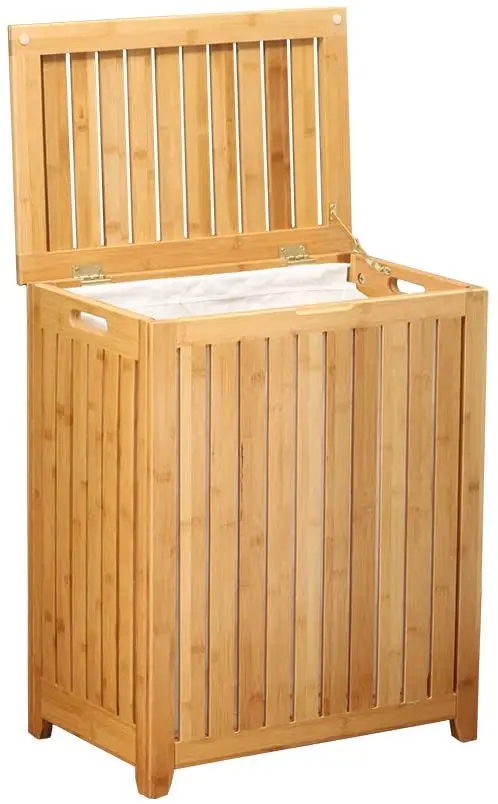 Деревянная корзина для белья Combohome из бамбука оптом