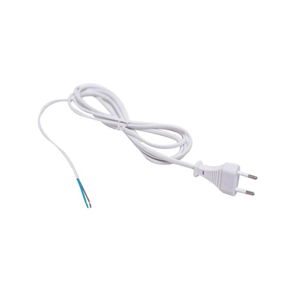 2020 POWER CORDS  2 PIN PLUG POWER CORD With 2 WIRES EU VDE APPROVED
