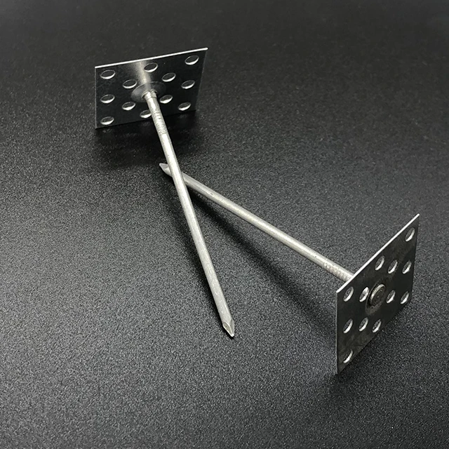 Glass Wool Dry wall Insulation Pin For Polystyrene Walls