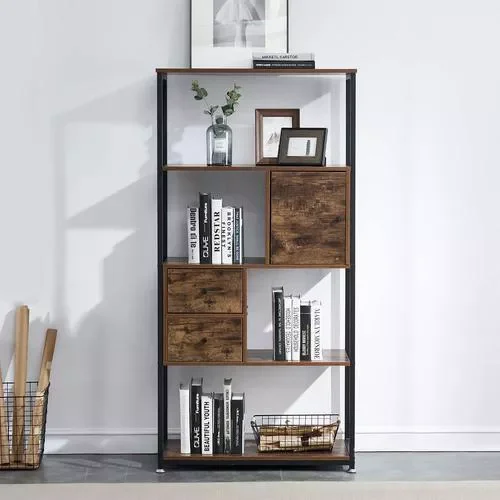 Metal Cube Bookcase Steel store shelves display racks Book Shelf Living Room book shelf bookcase