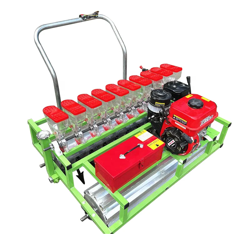 Self-propelled vegetable ordering machine vegetable onion seed planter machine