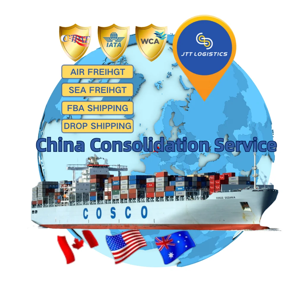 Shenzhen Forwarder Sea Freight Agent LCL Trucking To Canada US DDP Logistics Service Provider To Australia FBA Shipping Service