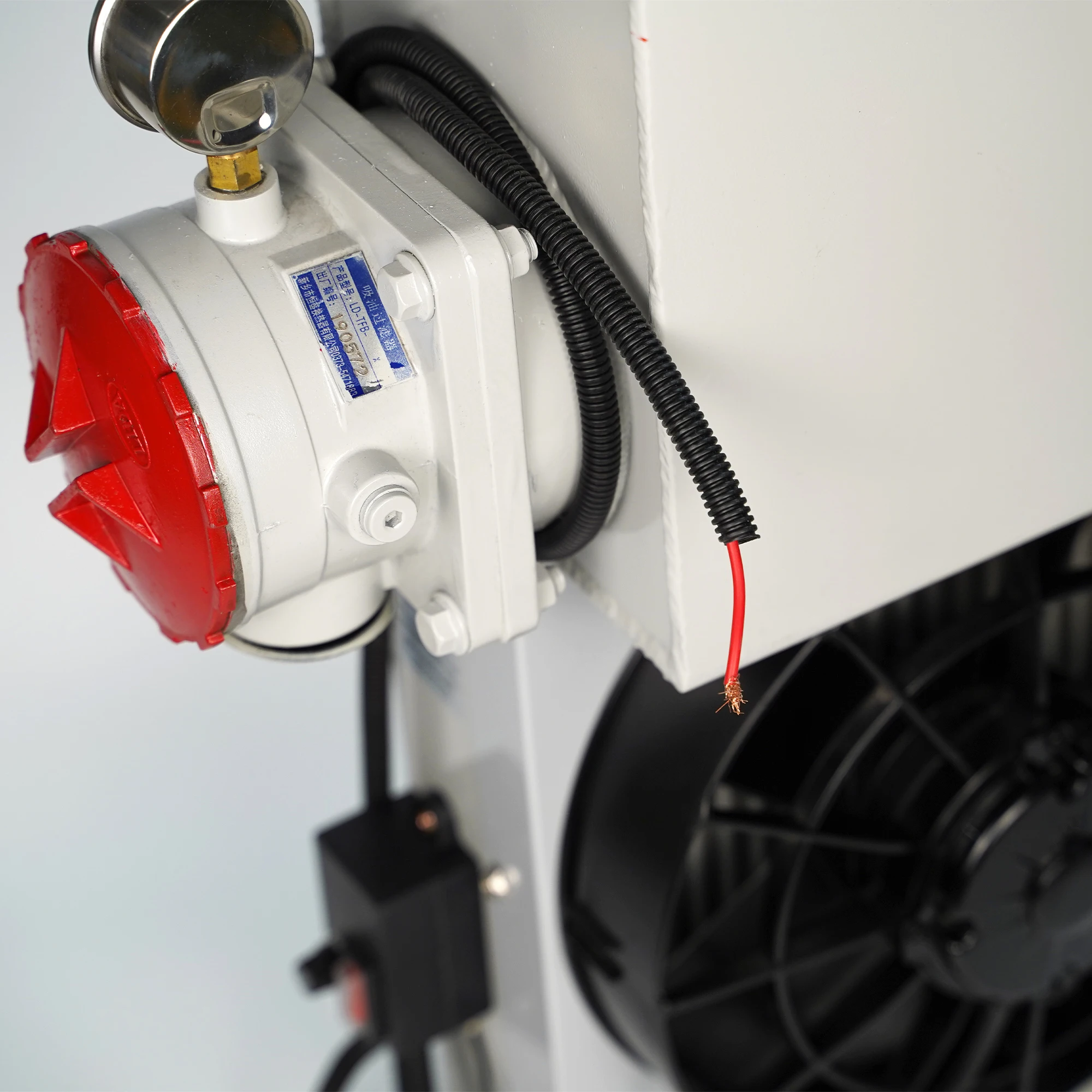 Factory direct sales of Hengsheng aluminum plate fin mixing truck flow fan radiator