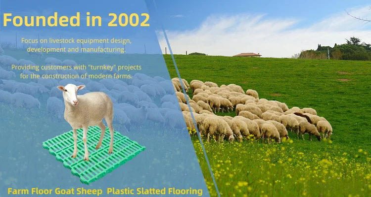 goat pen plastic shed slat flooring PP plastic flooring