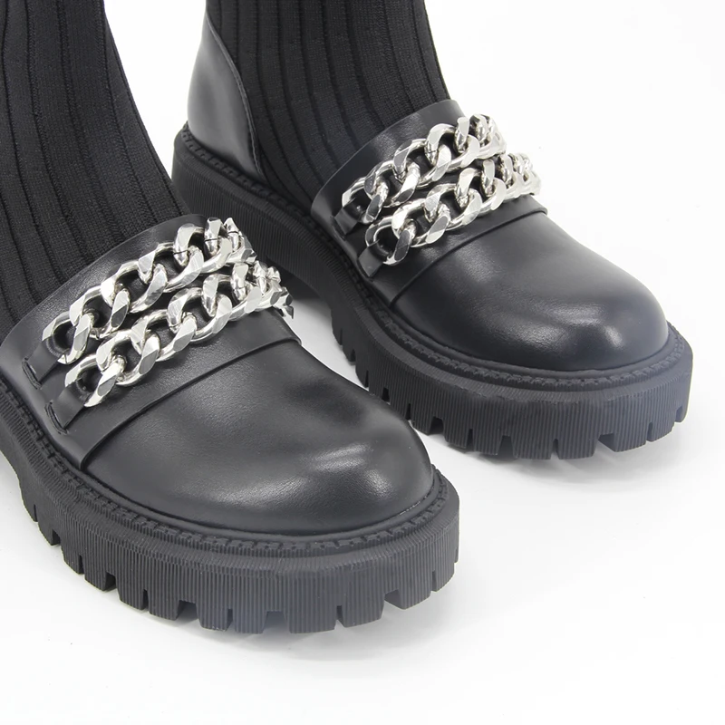 
Durable using quick-drying cheap women snow chunky boots 