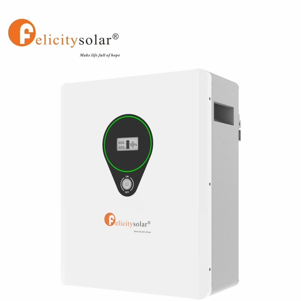 Felicity Solar 24V 100AH  lifepo4 battery lithium iron phosphate solar backup battery for solar energy system