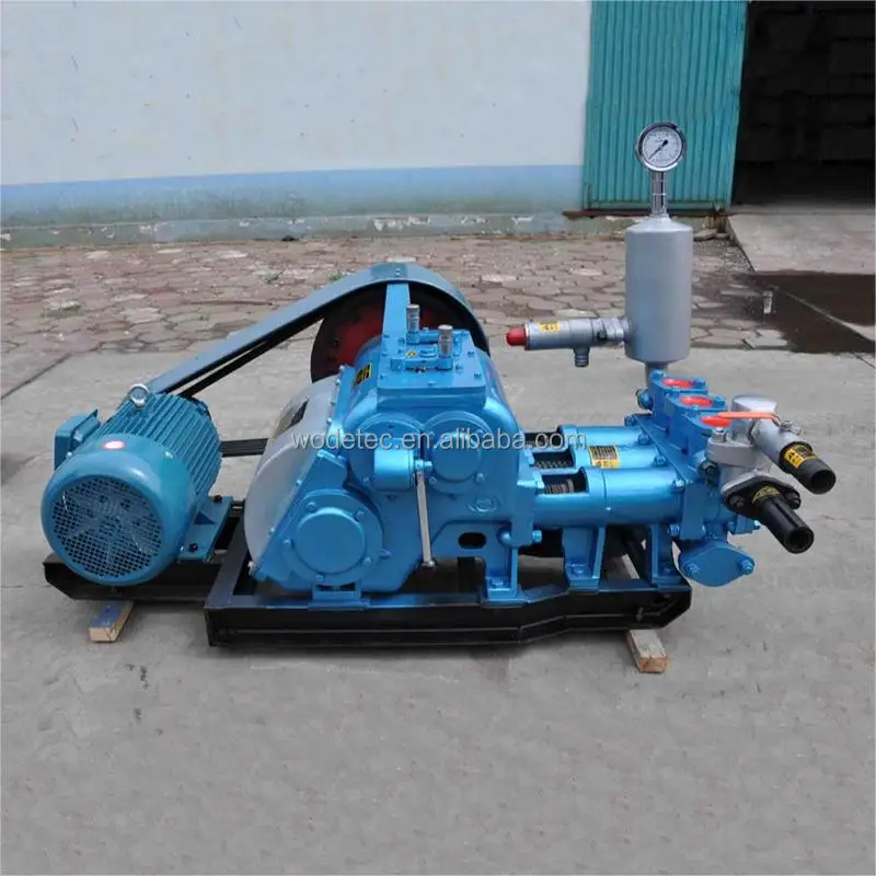 BW 250 horizontal single acting piston pump three cylinder triplex for drill rig slurry mud pump for sale
