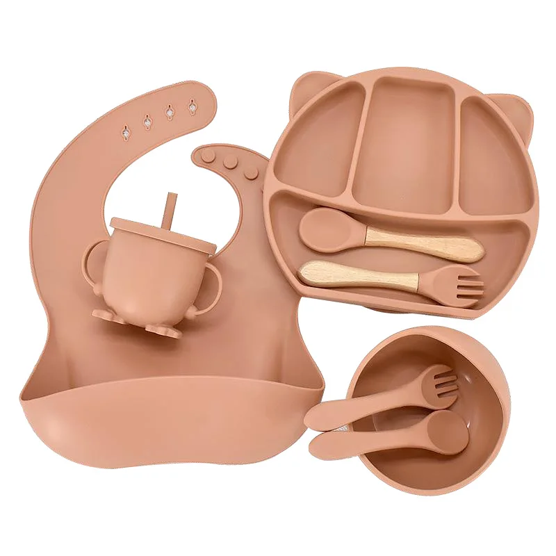 Mat Products Kit Child Washable Non Toxic Foodgrade Placemat Dining Divided Dish Medical Anti Slip Ideas Feeding Set