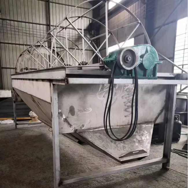 Efficient Energy Conservation Compost Sieve Rotary Screen Machine Used Laboratory For Organic Fertilizer