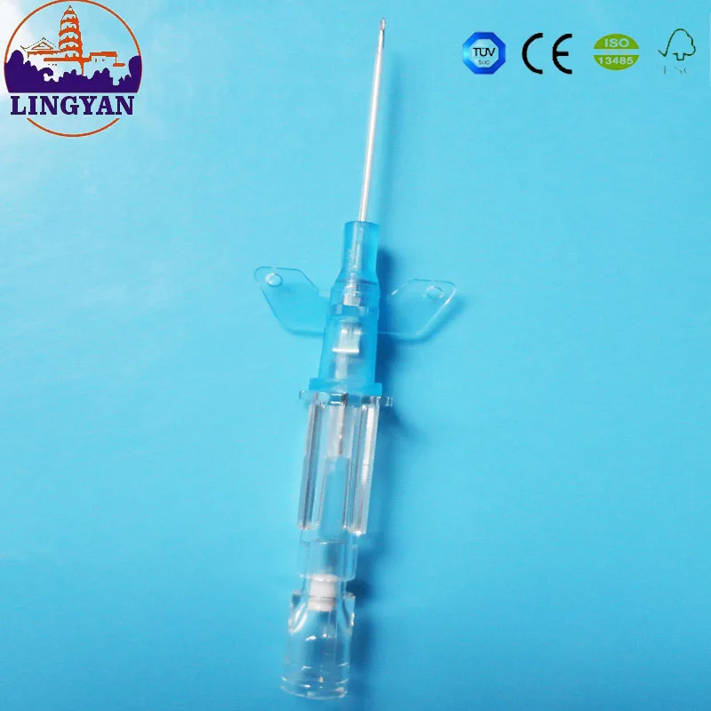 Safety I.V.Catheter  cannula  with small wings