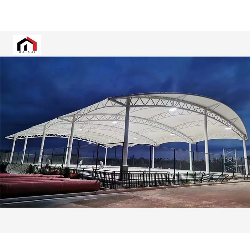 Хорошая продажа открытый панельный Теннисный корт на крыше спортивный модульный тент cancha de padel изолированный