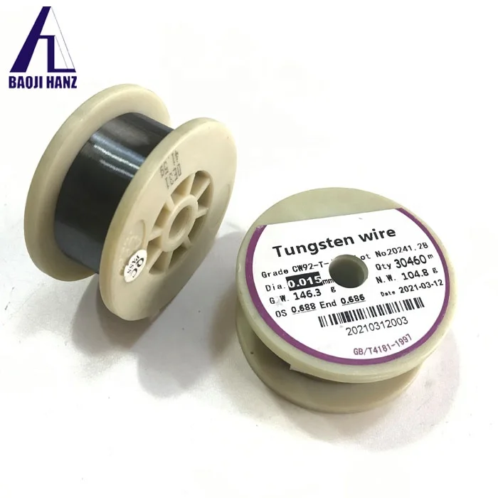 
Factory supply high quality tungsten heating wire 