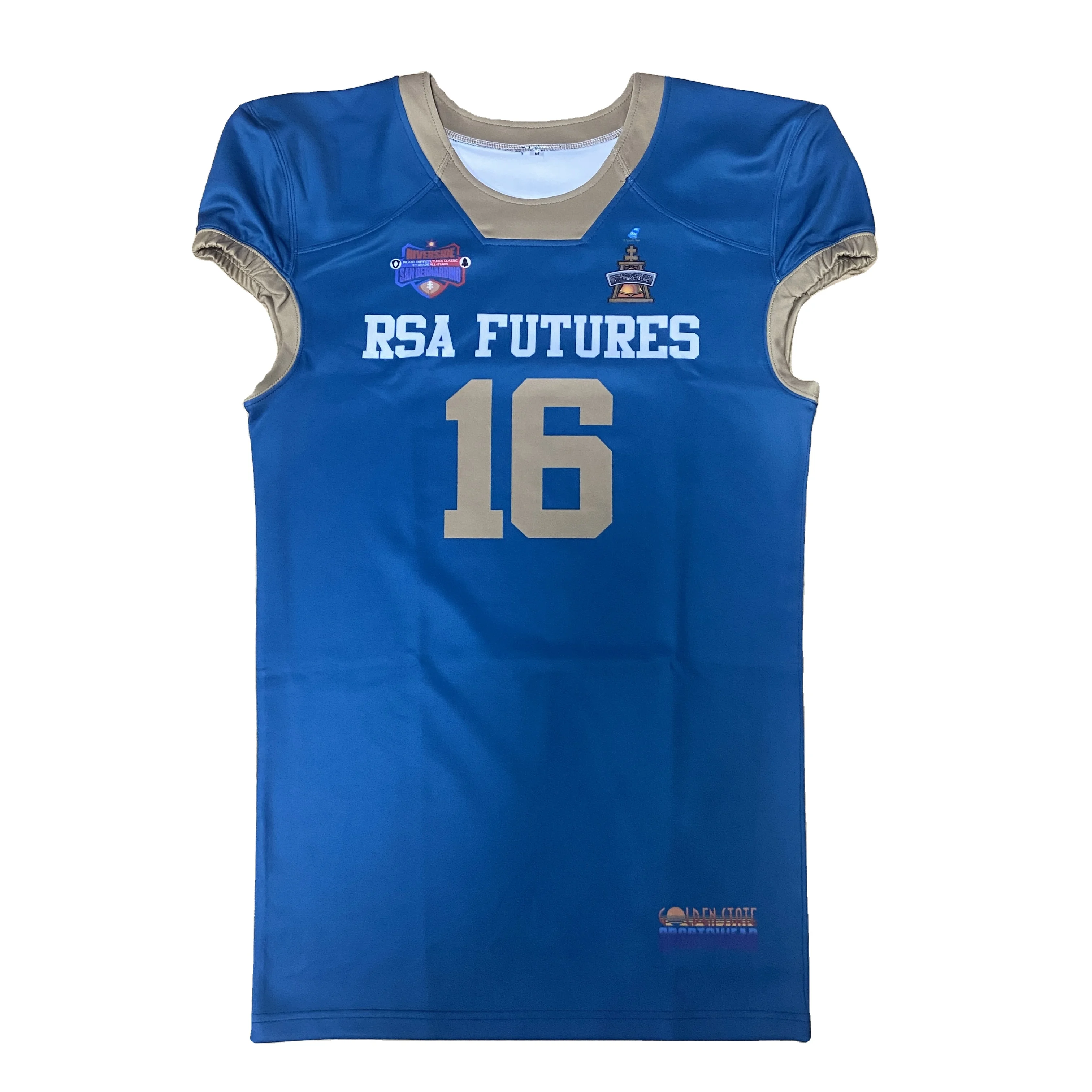 Wholesale Customized American Football Jerseys Sublimation American Football Uniforms