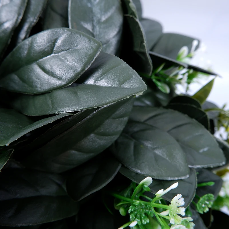 Hot Sale Special Custom Circular Interior Wedding Hotel Restaurant Decorated Wall Grass Plants