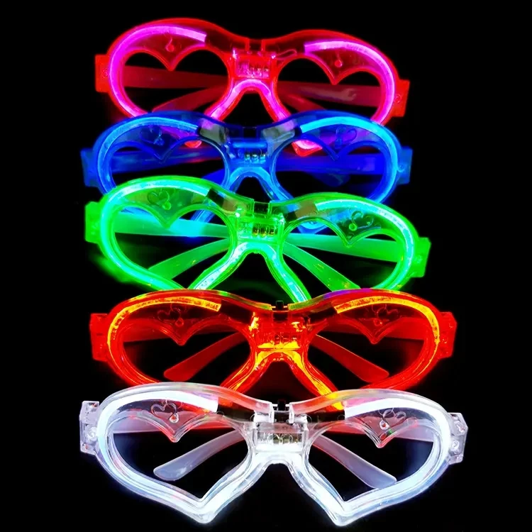 High Quality Glow In The Dark Glasses Light Up Glasses Led Shutter Glasses Event Party Supplies