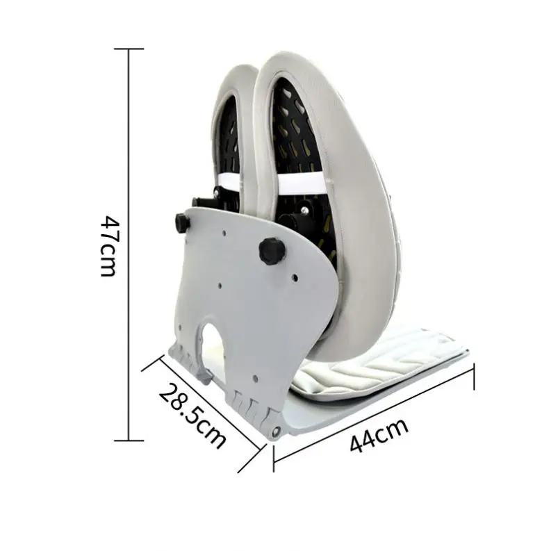 Massage memory foam ergonomic back seat pillow adjustable support lumbar pillows & seat cushions for gaming chair