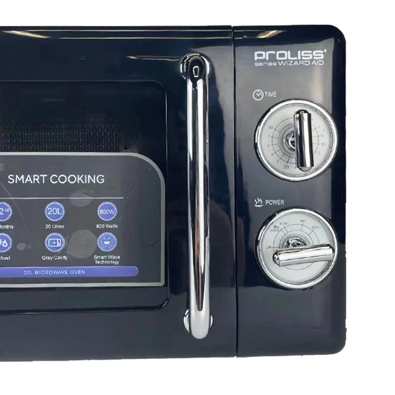 PROLISS в наличии ЧЕРНЫЙ 20л на заказ Horno microondas цифровой таймер для домашнего использования кухонные приборы микроволновые