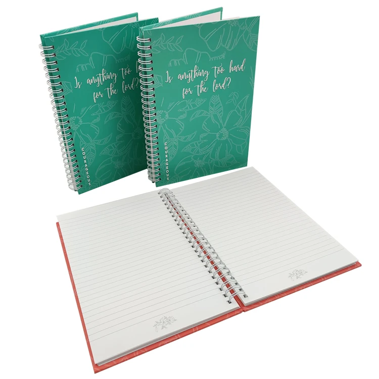 Hot Selling Printed School Spiral Binding Notebooks Custom Spiral Journal Notebook