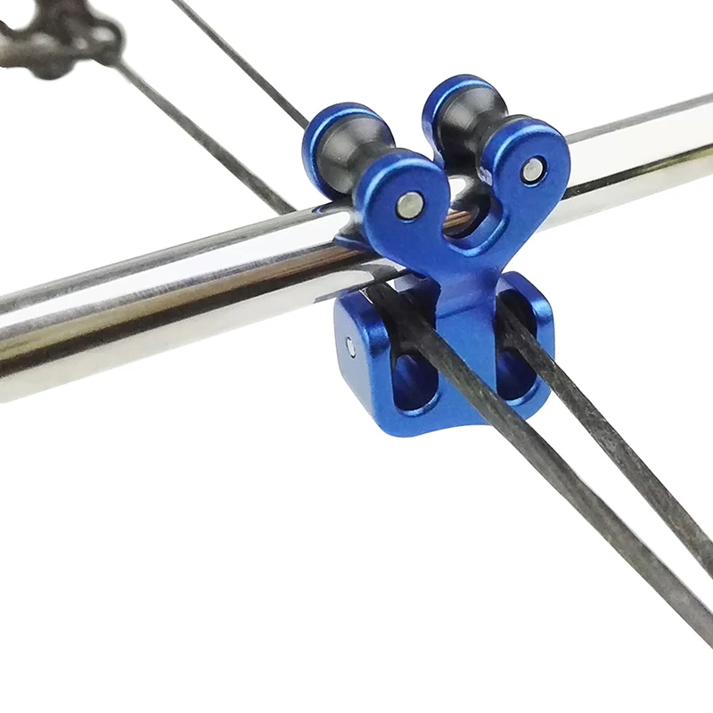 Compound Bow Aluminum Alloy Split String Slider Archery Accessories For Outside Sport Shooting And Hunting