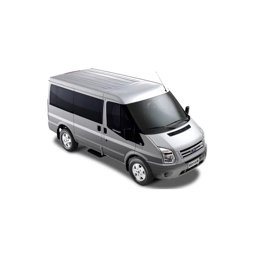 Fo-rd Transit Chinese Passenger Van 7 Seats New Energy Vehicle Solar Electric Car Diesel Engine Mini Bus