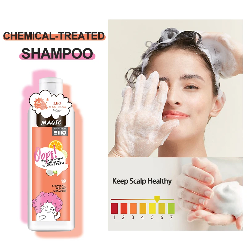 Frizzy and dry hairs use shampoo moisturizing color hair repair shampoo after perm and dye damaged repair