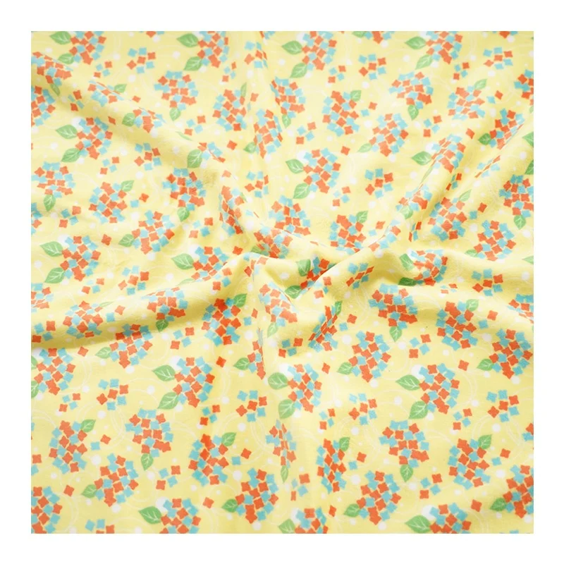 Factory Direct Sale Breathable Digital Printing Knitted Super Soft Fabric For Garment