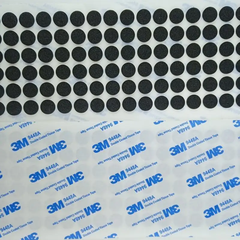 SNM Custom Round Ring Square Irregular Shock-proof Single Sponge Pads EVA Foam Adhesive Tape
