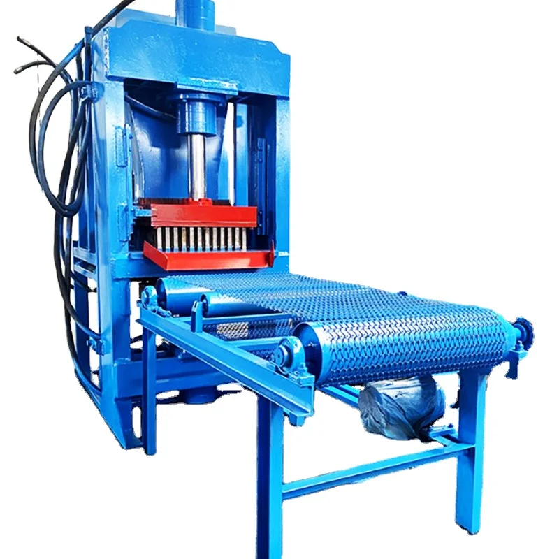 shisha charcoal squire shape briquette making machine with cutter in malaysia
