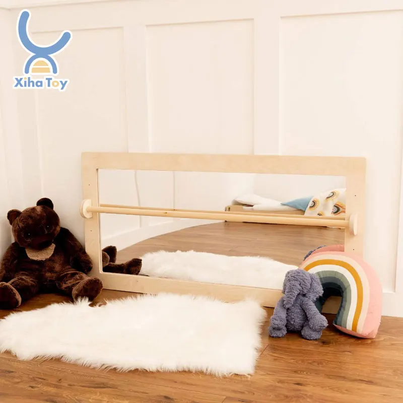 XIHA Montessori детский сад Дошкольный класс игровая комната зеркало безопасности детей 6-24 месяцев акриловое стекло дерево МДФ материалы