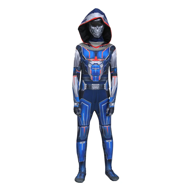 Future Sence Female Halloween Party Jumpsuit Pink Long Sleeve Full Body Suit Peace Dream Rocket Design TV Movie Cosplay Costume